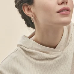 Outlet Histoire d'Or Créoles Tanya Or Tricolore