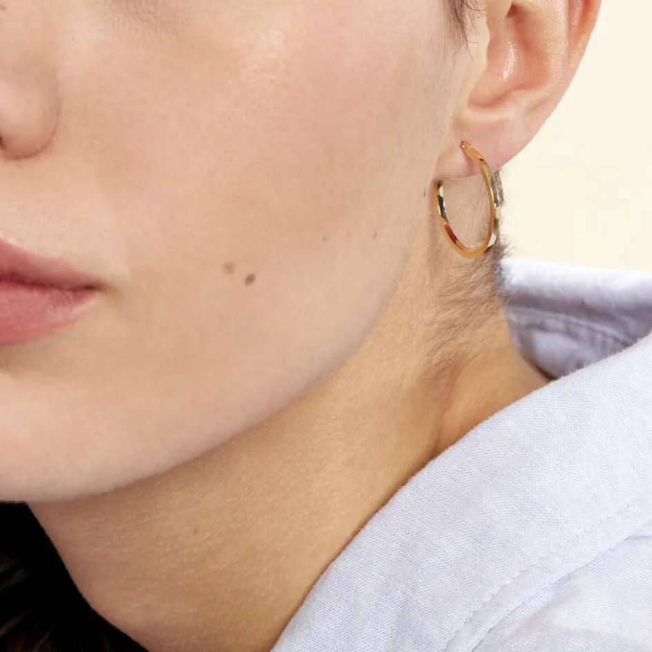 Online Histoire d'Or Créoles Thyrza Or Jaune