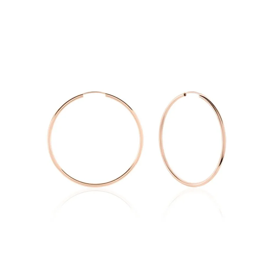 Clearance Histoire d'Or Créoles Valencina or rose