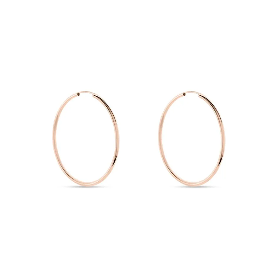 Clearance Histoire d'Or Créoles Valencina or rose