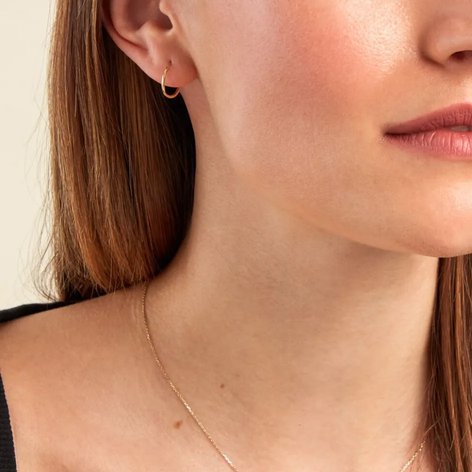 Histoire d'Or Créoles Valerina or jaune