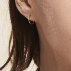 Sale Histoire d'Or Créoles Valerina or rose