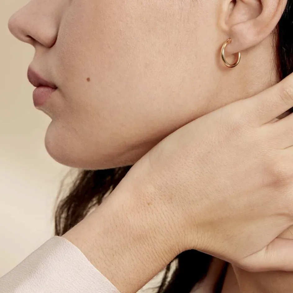 Online Histoire d'Or Créoles Verania or jaune