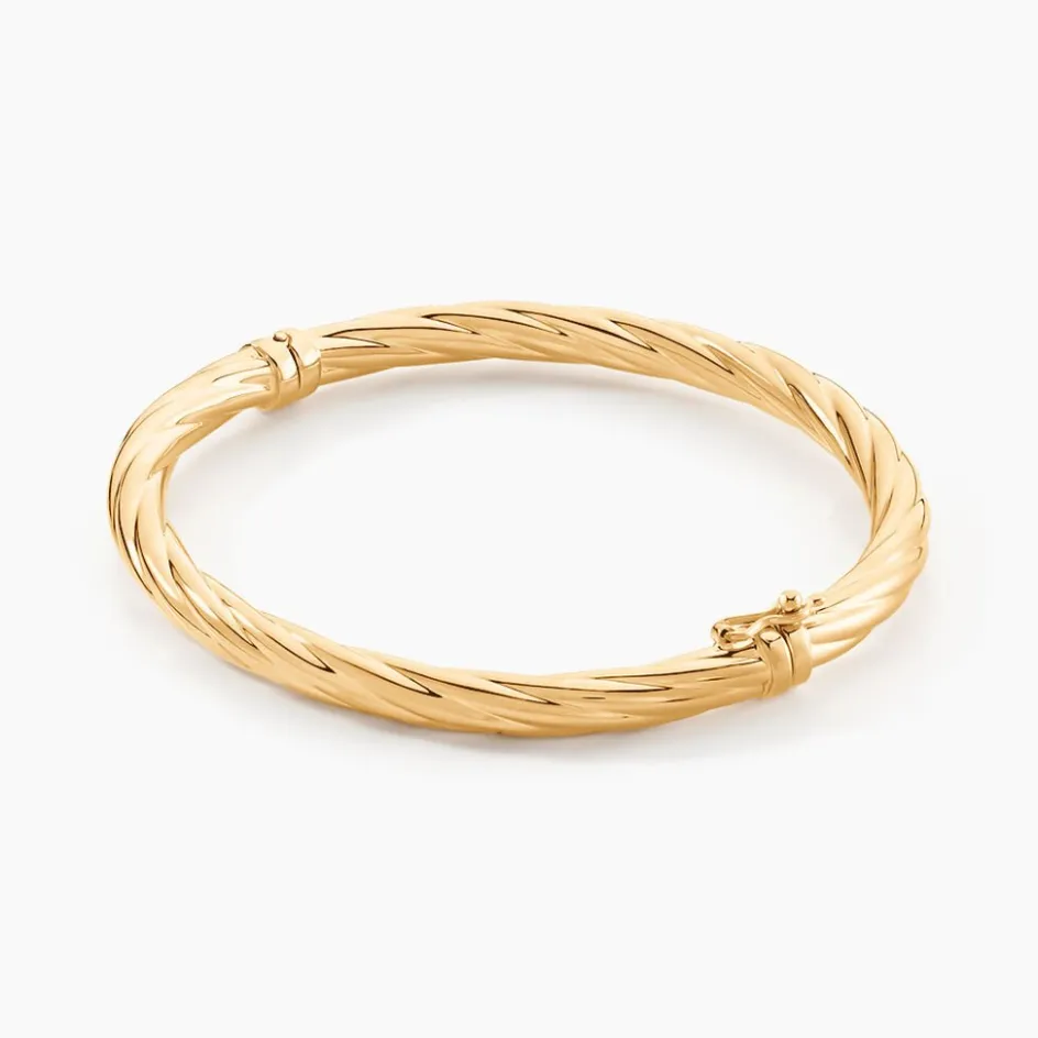 Discount Histoire d'Or Jonc Dezia Or Jaune