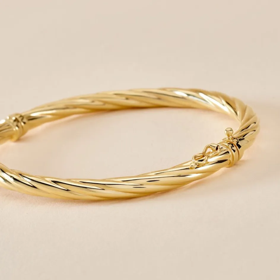 Discount Histoire d'Or Jonc Dezia Or Jaune