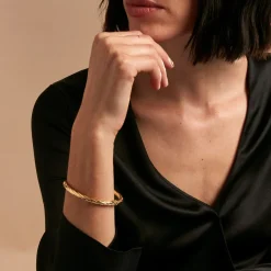 Discount Histoire d'Or Jonc Dezia Or Jaune