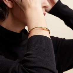 Sale Histoire d'Or Jonc Gold Aura Acier Jaune