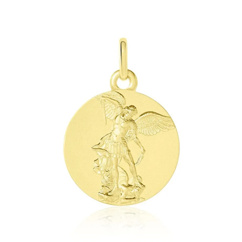 Outlet Histoire d'Or Medaille Or Jaune Saint Michel
