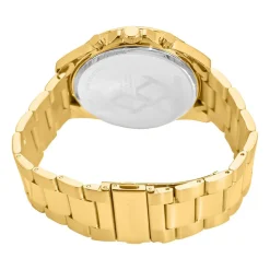 Online ARCTIK Montre Aube Bleu cadran doré fond bleu bracelet acier doré