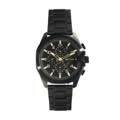 ARCTIK Montre Extreme Noir cadran noir fond noir bracelet acier noir