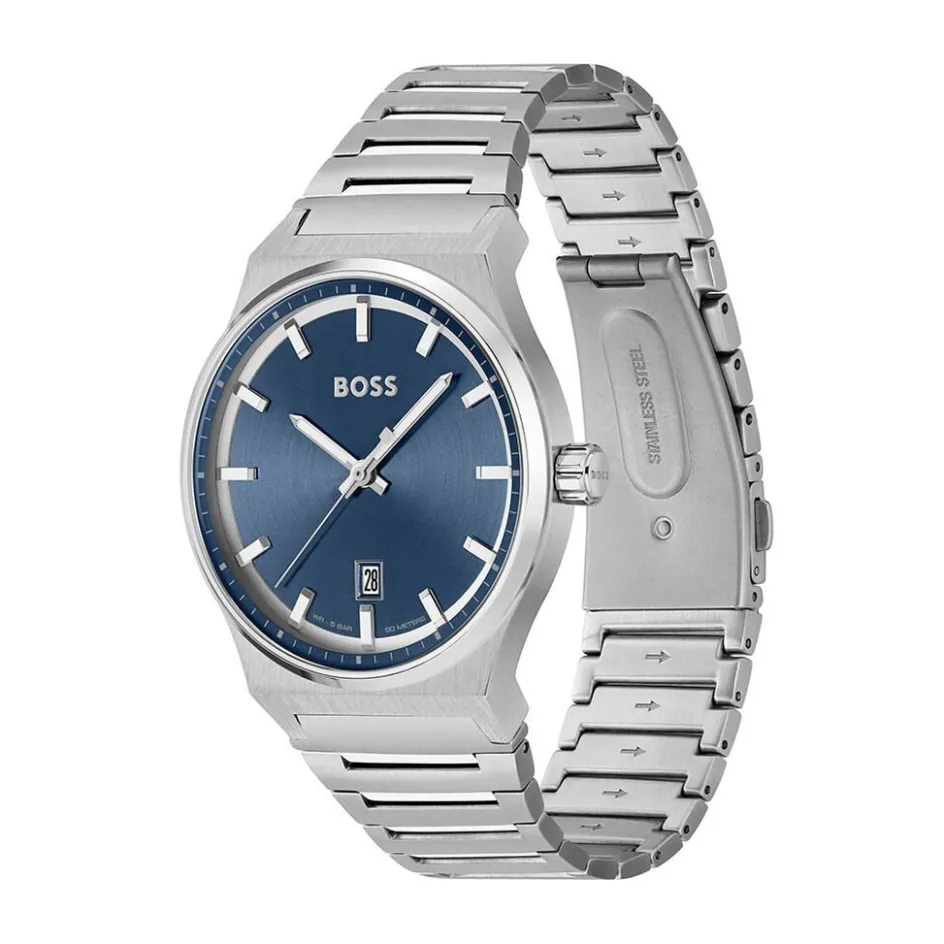 HUGO BOSS Montre Boss Candor Bleu* Montres Classiques