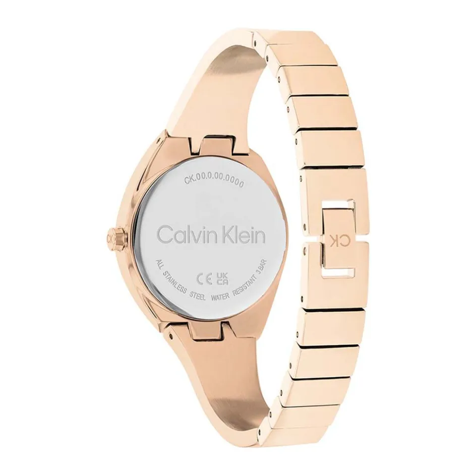 Outlet CALVIN KLEIN Montre Charming Bicolore Doré / Rose