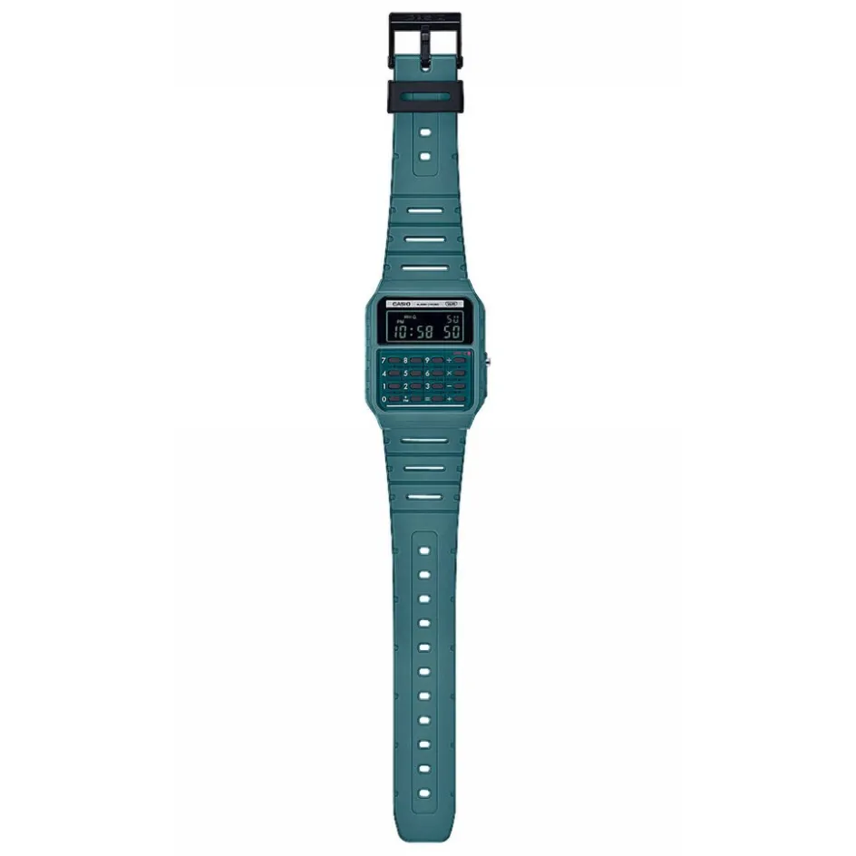 Hot CASIO COLLECTION Montre cadran vert bracelet résine vert