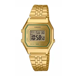 Outlet CASIO COLLECTION Montre cadran doré bracelet acier doré