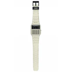 CASIO COLLECTION Montre cadran blanc bracelet résine blanc