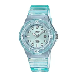 Discount CASIO COLLECTION Montre Bleu Sky cadran bleu sky fond bleu sky bracelet résine bleu sky