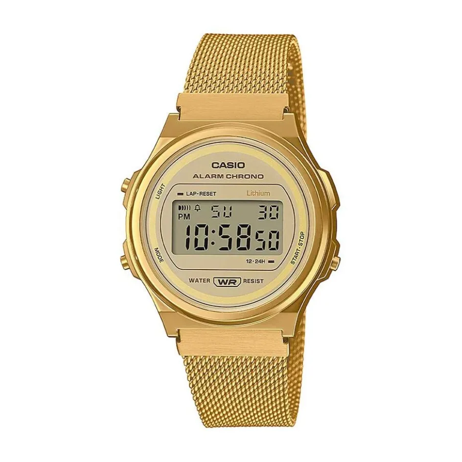 New CASIO COLLECTION Montre Champagne