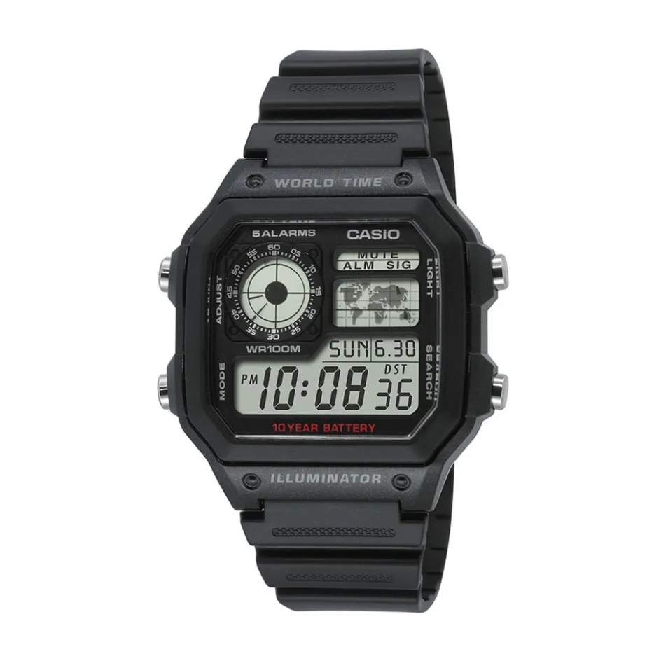 Online CASIO COLLECTION Montre Noire