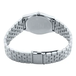 Hot CASIO COLLECTION Montre Rose cadran gris fond rose bracelet acier argenté