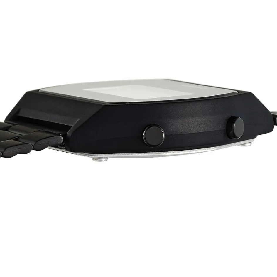 Best CASIO COLLECTION Montre Vintage Noir cadran noir fond noir bracelet acier noir