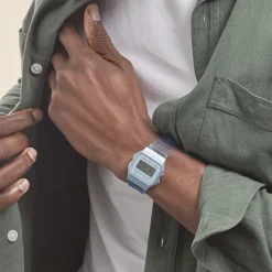 CASIO COLLECTION Montre Vintage Edgy Bleu* Montres Tendances|Montres Digitales