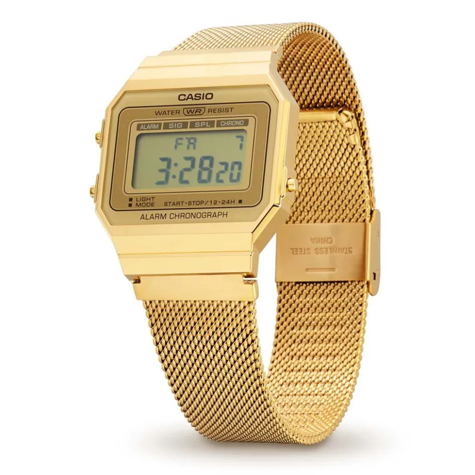 Sale CASIO COLLECTION Montre Vintage 2 Tons