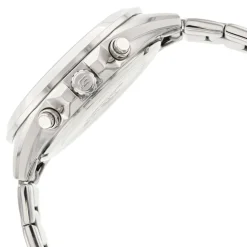 CASIO EDIFICE Montre Bleu cadran argenté fond bleu bracelet acier argenté