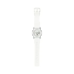 Discount CASIO G-SHOCK Montre Blanc cadran blanc fond blanc bracelet résine blanc