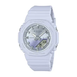 Clearance CASIO G-SHOCK Montre G-shock Classic Argenté cadran bleu sky fond argenté bracelet plastique bleu sky