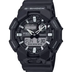 Best CASIO G-SHOCK Montre Noir cadran noir fond noir bracelet résine noir