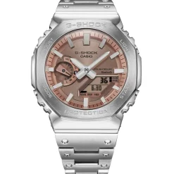 CASIO G-SHOCK Montre Premium Classic Nacre Rose* Montres Solaires|Montres Digitales