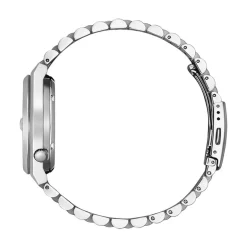 Online CITIZEN Montre Tsuyosa Nj0151 Bleu cadran argenté fond bleu bracelet acier argenté