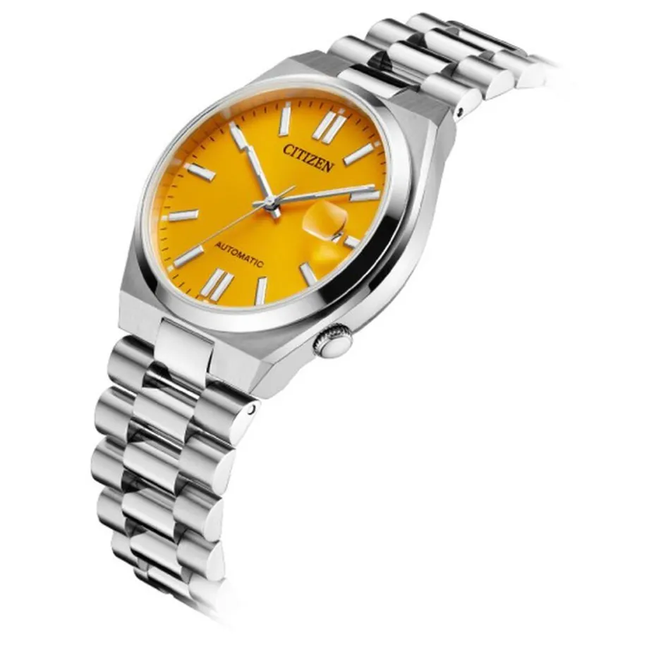 CITIZEN Montre Tsuyosa Nj0150 Jaune* Montres Automatiques
