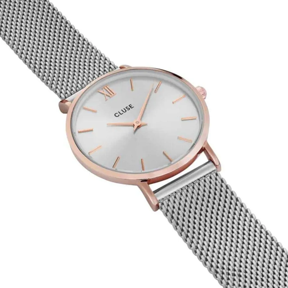 CLUSE Montre Minuit Argent* Montres Tendances|Montres Petits Prix