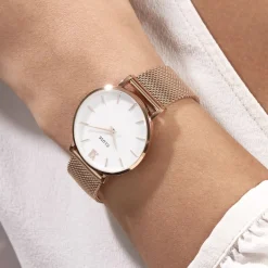 CLUSE Montre Minuit Blanc* Montres Tendances|Montres Petits Prix