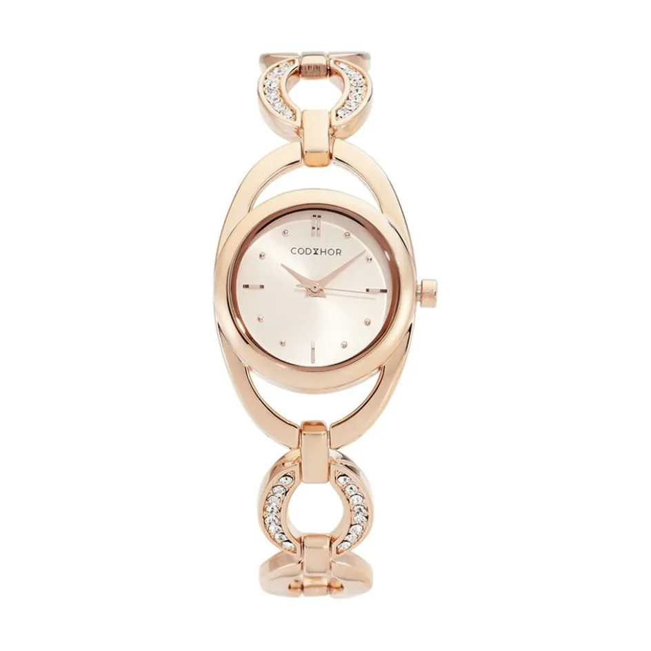 CODHOR Montre Berne Doré Rose* Montres Made In France|Montres Petits Prix