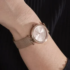 CODHOR Montre Celinia Doré Rose* Montres Tendances|Montres Petits Prix