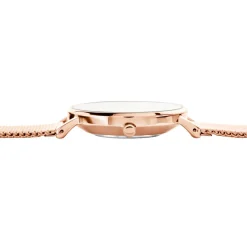 Hot CODHOR Montre Cindy Blanc cadran doré rose fond blanc bracelet acier doré