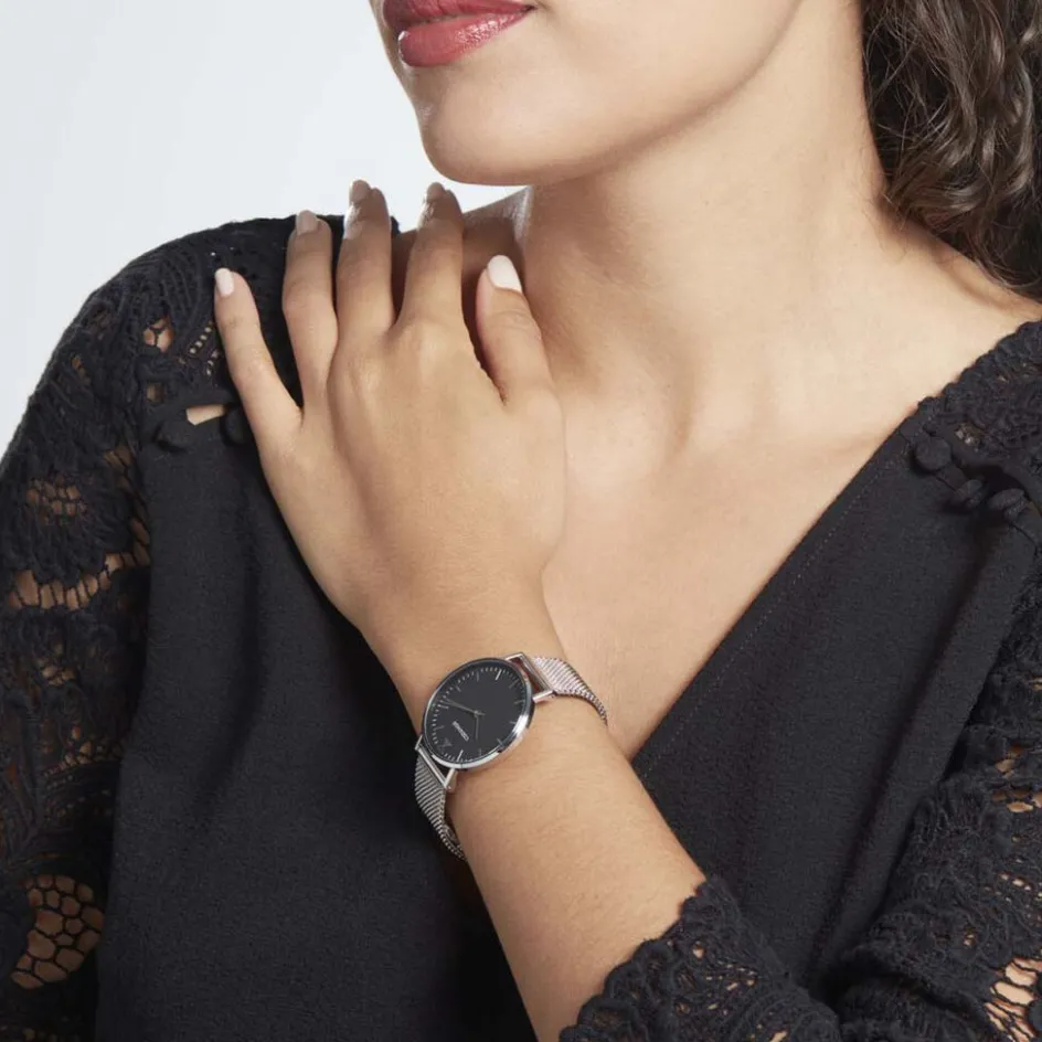 CODHOR Montre Cindy Noir* Montres Tendances|Montres Petits Prix