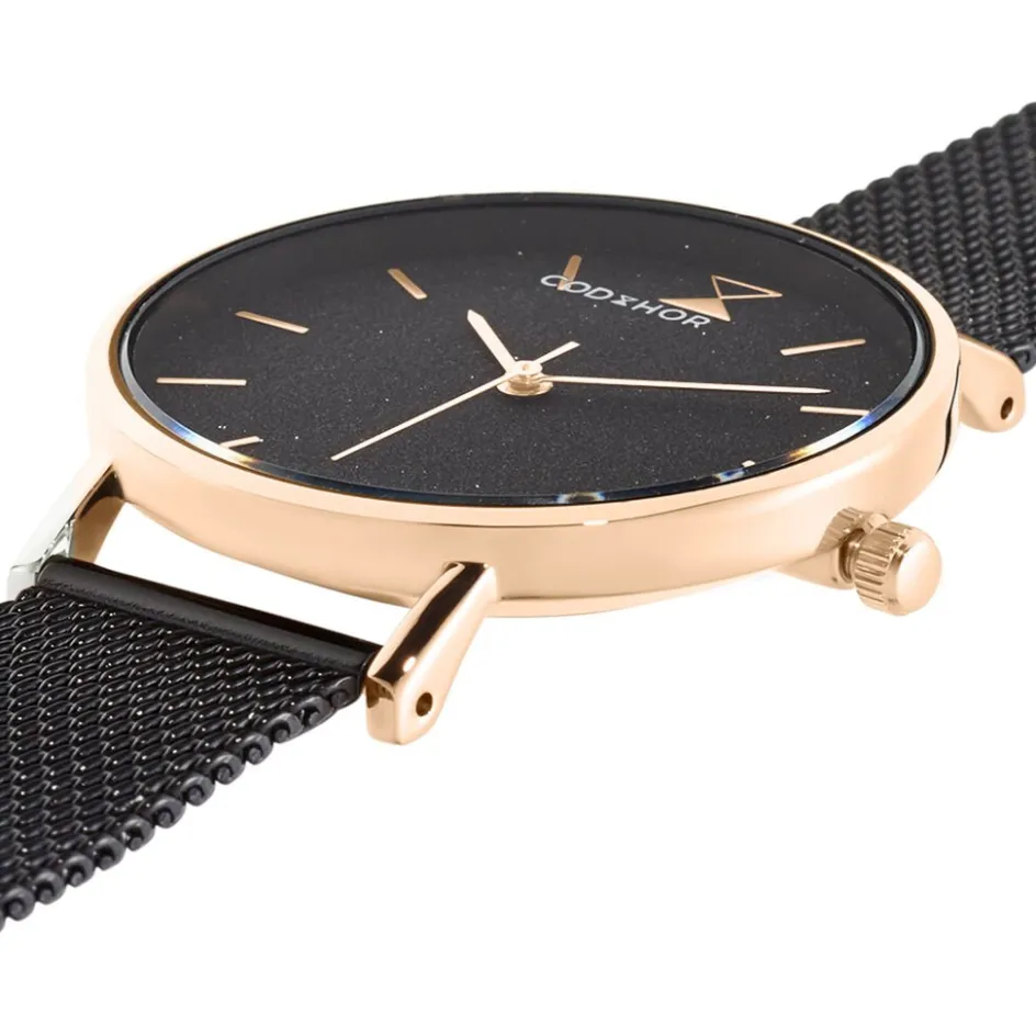 CODHOR Montre Cindy Noir* Montres Tendances|Montres Petits Prix