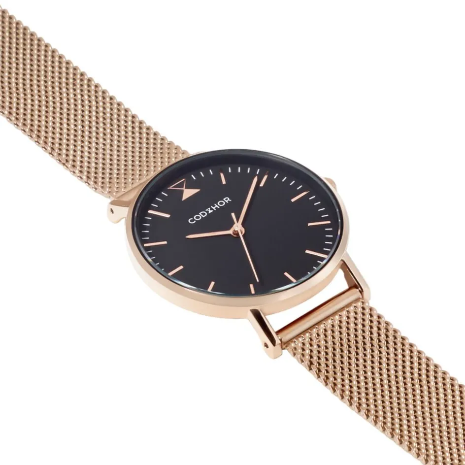 CODHOR Montre Cindy Noir* Montres Tendances|Montres Petits Prix