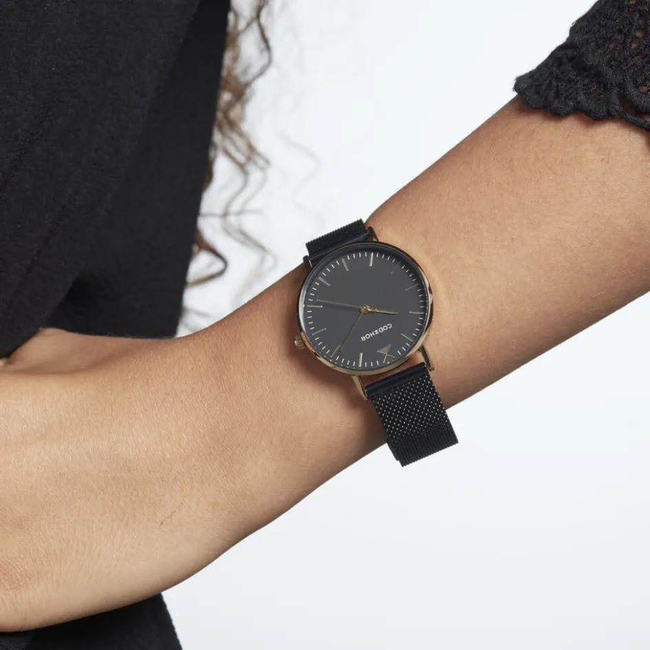 CODHOR Montre Cindy Noir* Montres Tendances|Montres Petits Prix