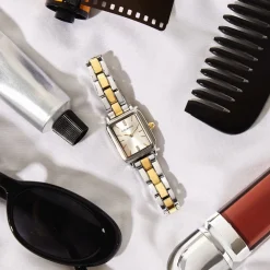 New CODHOR Montre Eleonia 2 Argenté cadran argenté fond argenté bracelet alliage bicolore