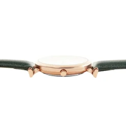 Sale CODHOR Montre Nidia Blanc cadran doré rose fond blanc bracelet synthétique vert