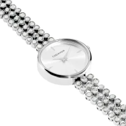 Clearance CODHOR Montre Stella Argenté cadran argenté fond argenté bracelet alliage argenté