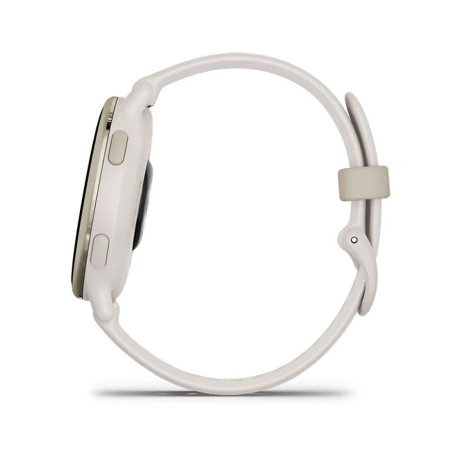 Hot GARMIN Montre Connectée vivoactive 5 cadran ivoire fond personnalisable bracelet silicone ivoire