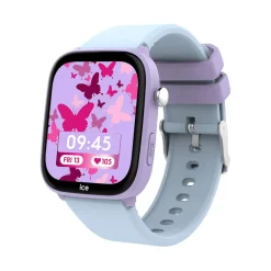 Online ICE WATCH Montre Connectée Smart Junior 3.0 Find My cadran parme bracelet silicone bleu sky