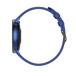New TEKDAY Montre Connectée cadran bleu bracelet silicone bleu