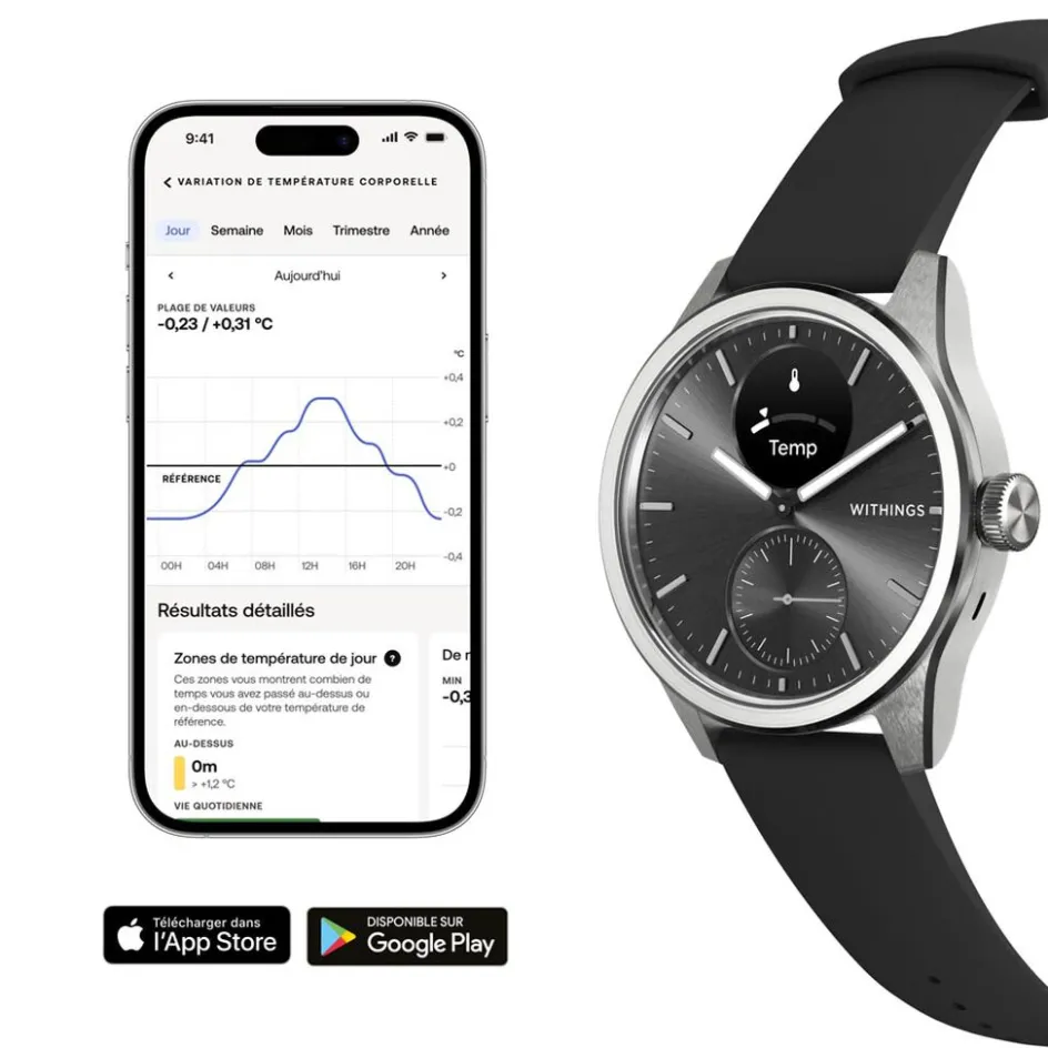 WITHINGS Montre Connectée Scanwatch 2* Montres Connectées|Montres Digitales