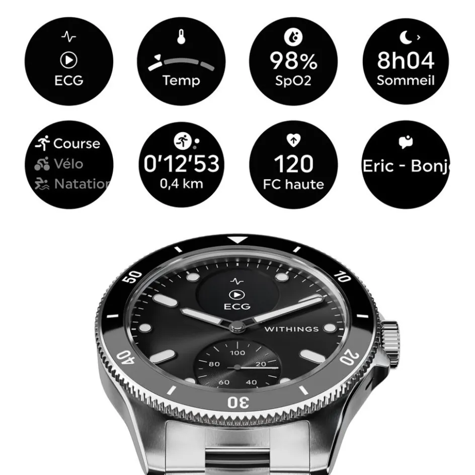 WITHINGS Montre Connectée Scanwatch Nova* Montres Connectées|Montres Digitales